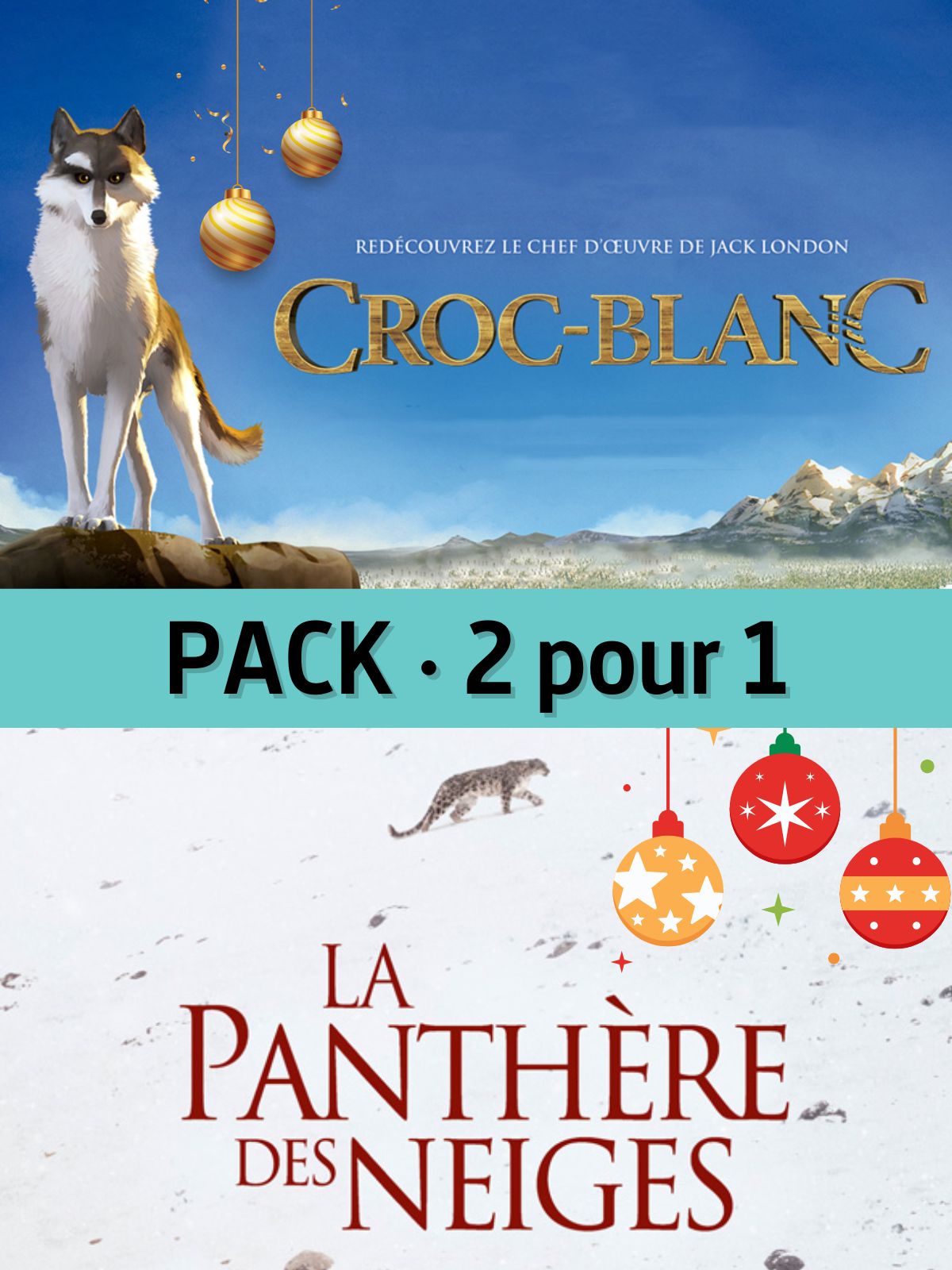 2 pour 1 - Croc-Blanc - La panthère des neiges | Espigares, Alexandre (Réalisateur)